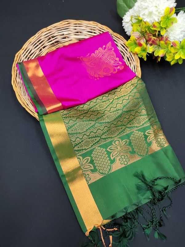Ramaniyam Soft Silk | Zari Saree | RMY224 - Sri Sakthi Pugazh Tex RMY224 - Soft Silk