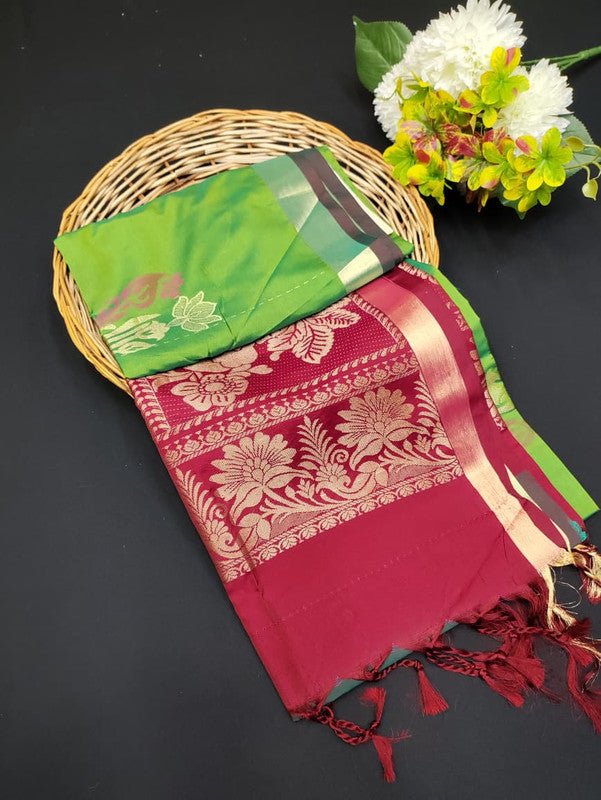 Ramaniyam Soft Silk | Zari Saree | RMY231 - Sri Sakthi Pugazh Tex RMY231 - Soft Silk