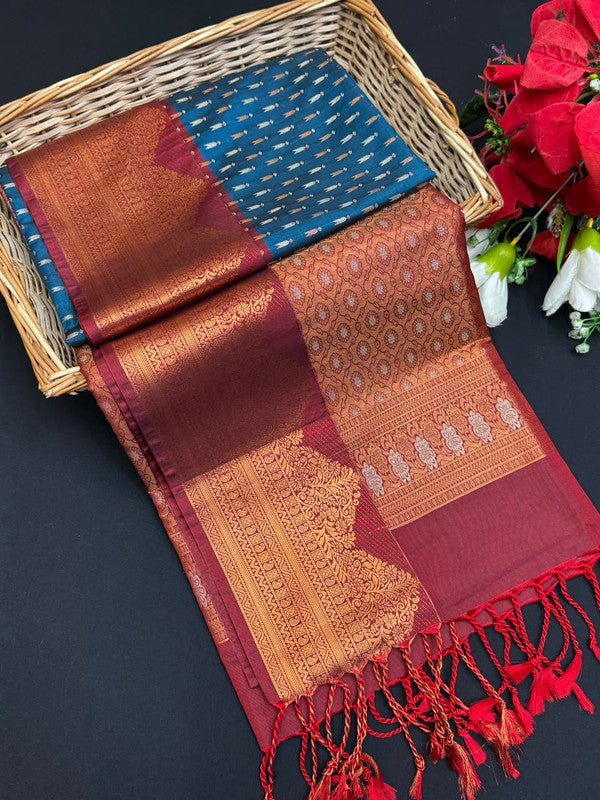 Ramaniyam Soft Silk | Zari Saree | RMY241 - Sri Sakthi Pugazh Tex RMY241 - Soft Silk