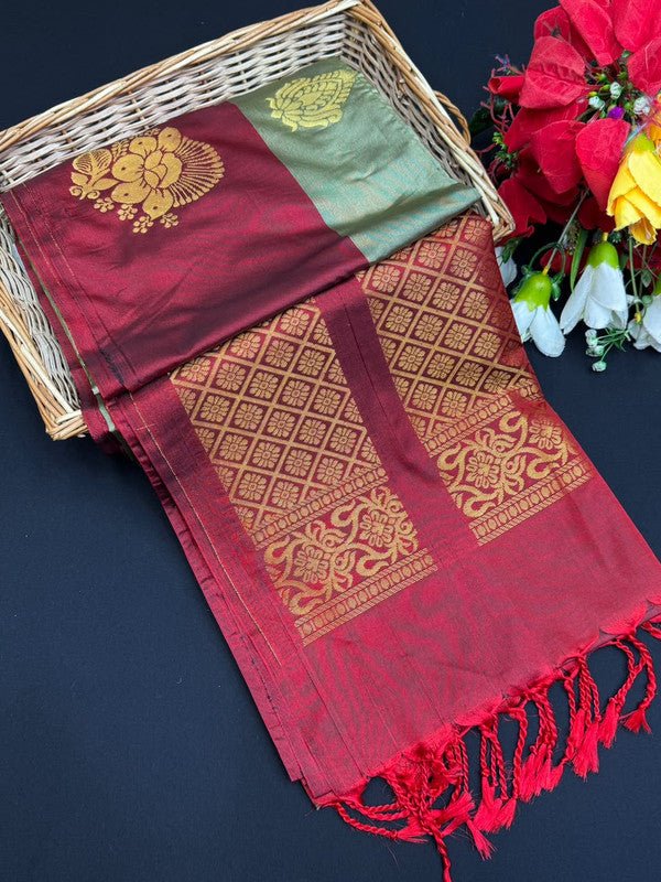Ramaniyam Soft Silk | Zari Saree | RMY262 - Sri Sakthi Pugazh Tex RMY262 - Soft Silk