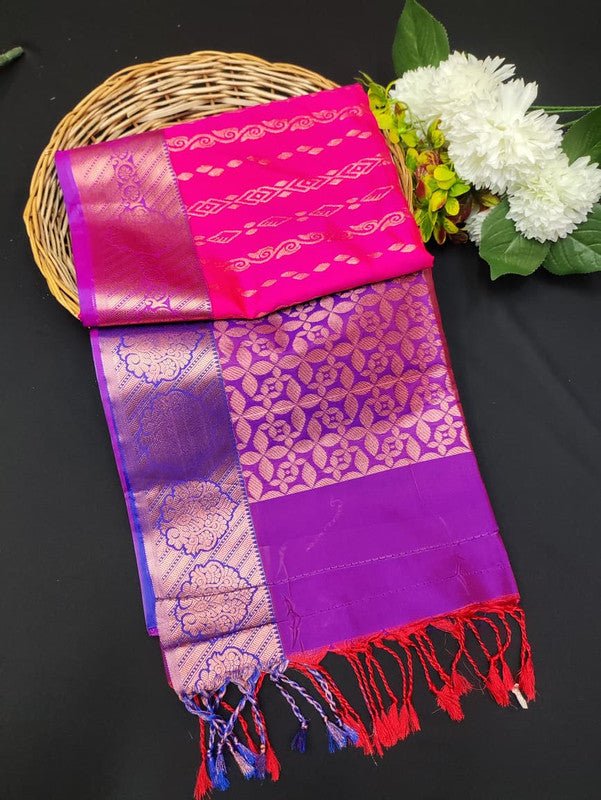 Ramaniyam Soft Silk | Zari Saree | RMY290 - Sri Sakthi Pugazh Tex RMY290 - Soft Silk