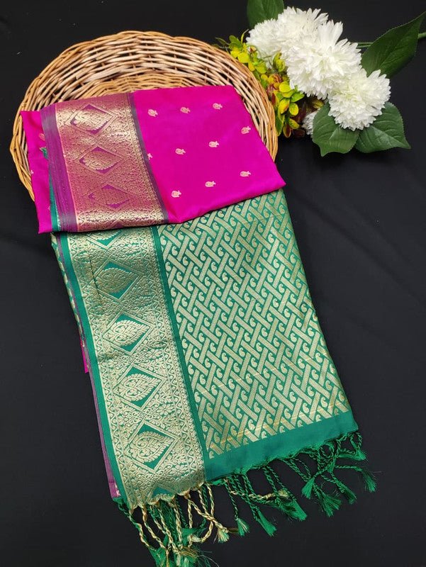 Ramaniyam Soft Silk | Zari Saree | RMY293 - Sri Sakthi Pugazh Tex RMY293 - Soft Silk