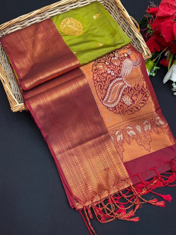 Ramaniyam Soft Silk | Zari Saree | RMY336 - Sri Sakthi Pugazh Tex RMY336 - Soft Silk