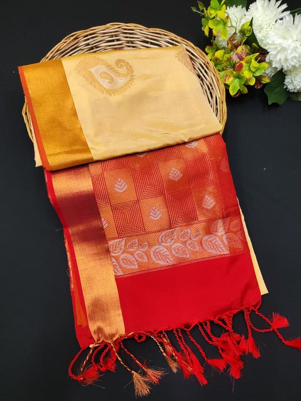 Ramaniyam Soft Silk | Zari Saree | RMY361 - Sri Sakthi Pugazh Tex RMY361 - Soft Silk
