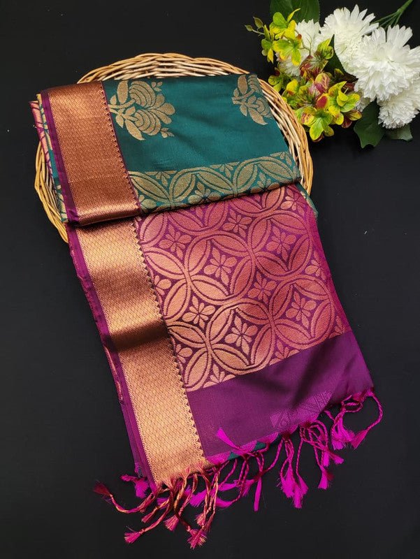 Ramaniyam Soft Silk | Zari Saree | RMY366 - Sri Sakthi Pugazh Tex RMY366 - Soft Silk