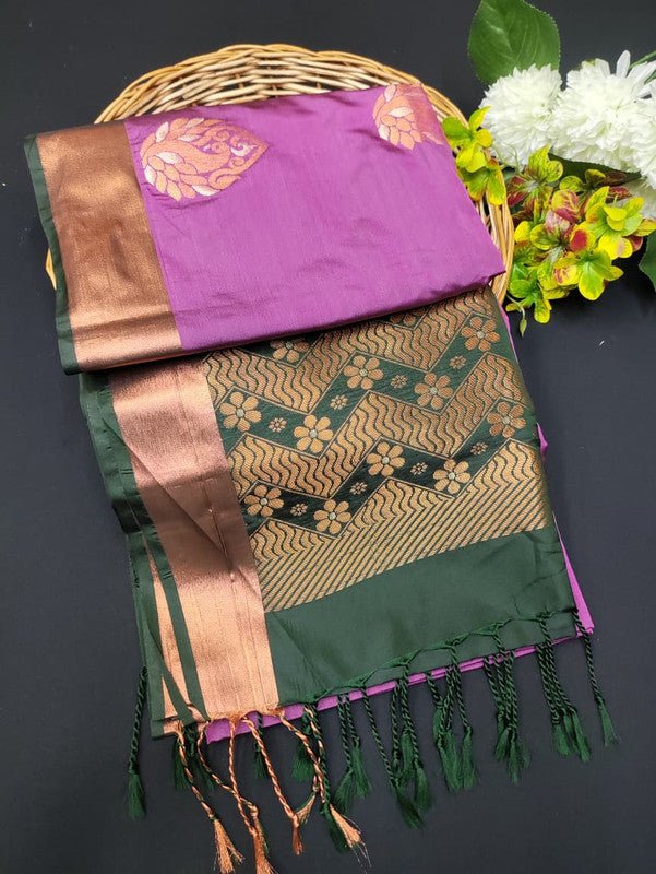 Ramaniyam Soft Silk | Zari Saree | RMY376 - Sri Sakthi Pugazh Tex RMY376 - Soft Silk
