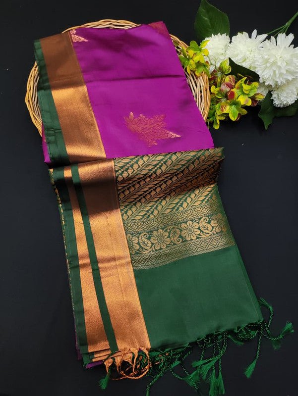 Ramaniyam Soft Silk | Zari Saree | RMY388 - Sri Sakthi Pugazh Tex RMY388 - Soft Silk