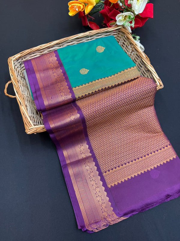 Ramaniyam Soft Silk | Zari Saree | RMY408 - Sri Sakthi Pugazh Tex RMY408 - Soft Silk