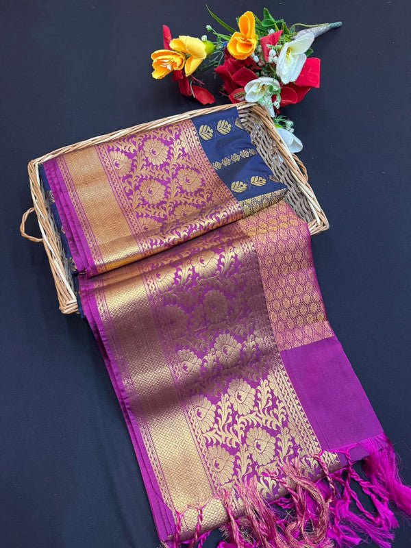 Ramaniyam Soft Silk | Zari Saree | RMY415 - Sri Sakthi Pugazh Tex RMY415 - Soft Silk