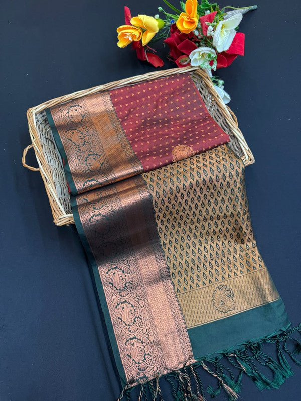 Ramaniyam Soft Silk | Zari Saree | RMY419 - Sri Sakthi Pugazh Tex RMY419 - Soft Silk