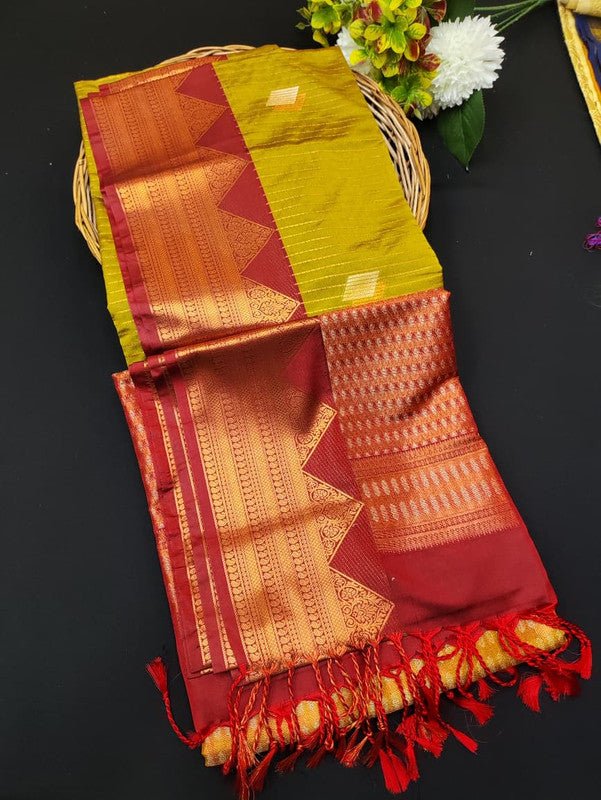 Ramaniyam Soft Silk | Zari Saree | RMY446 - Sri Sakthi Pugazh Tex RMY446 - Soft Silk