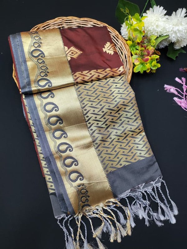 Ramaniyam Soft Silk | Zari Saree | RMY483 - Sri Sakthi Pugazh Tex RMY483 - Soft Silk