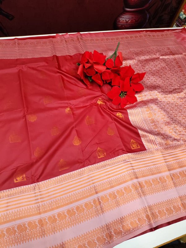 Ramya pandian Silk Fabric saree RAM10