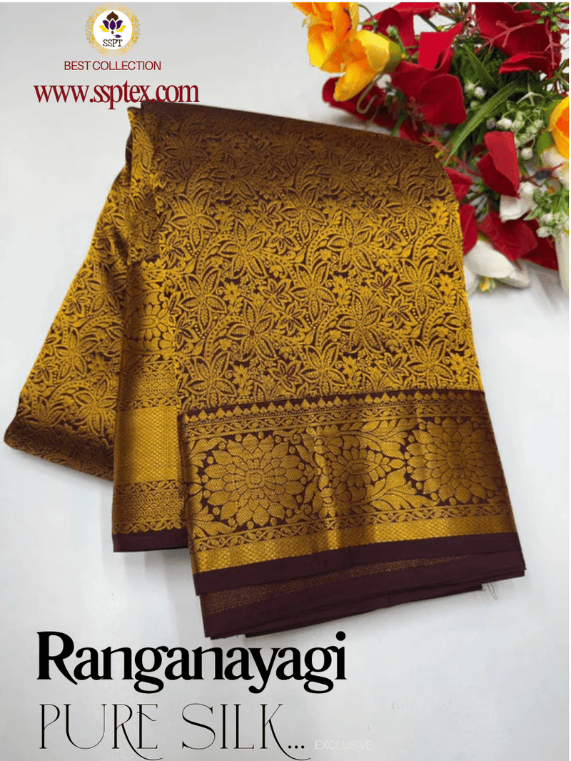 Ranganayagi Pure Pattu Silk E47 - Sri Sakthi Pugazh Tex E47 - Pure Silk