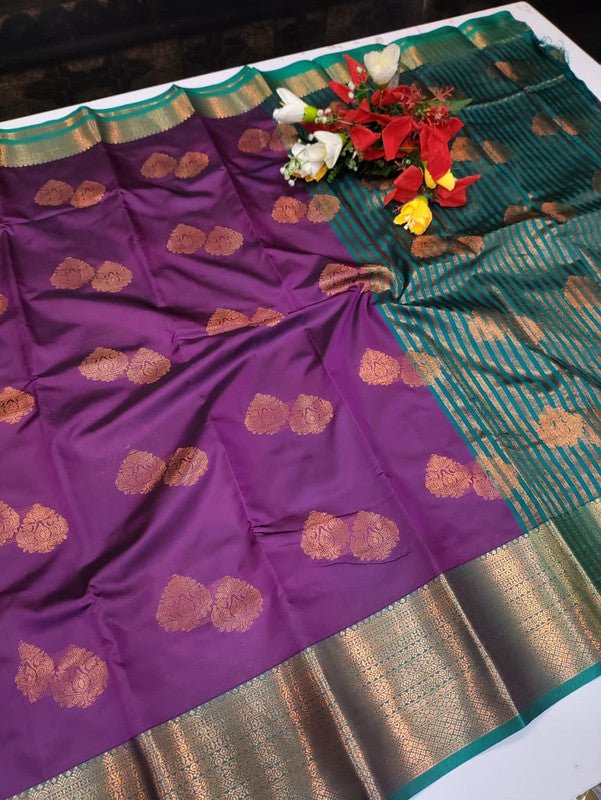 Roja Soft Silk Saree with elegant zari work for festival wear
