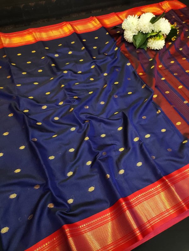 Ruby Soft Silk Saree with |Zari Work| R04 - Sri Sakthi Pugazh Tex - Ruby Soft Silk