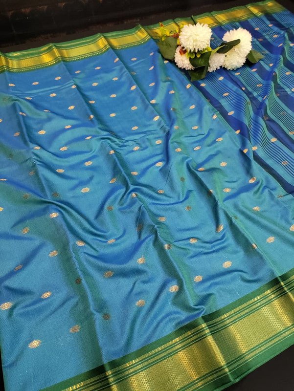 Ruby Soft Silk Saree with |Zari Work| R06 - Sri Sakthi Pugazh Tex - Ruby Soft Silk