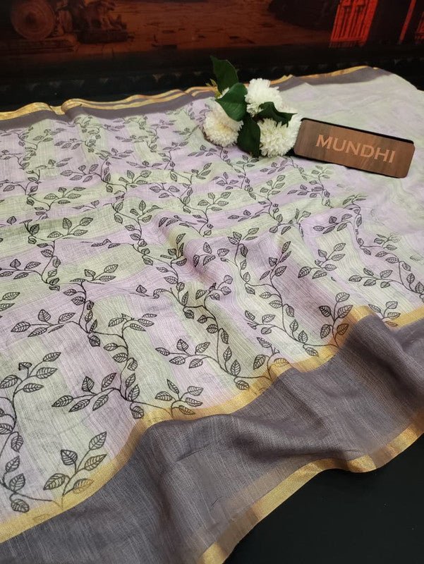 Rupam Digital Fancy Saree in premium fancy fabric for party wear