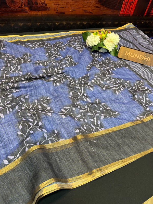 Rupam Digital Fancy Saree in premium fancy fabric for party wear