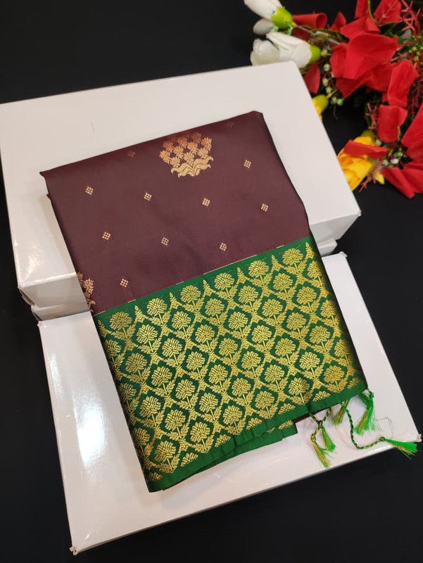 Semi Silk Saree (Mild Damage) with elegant zari work for weddings