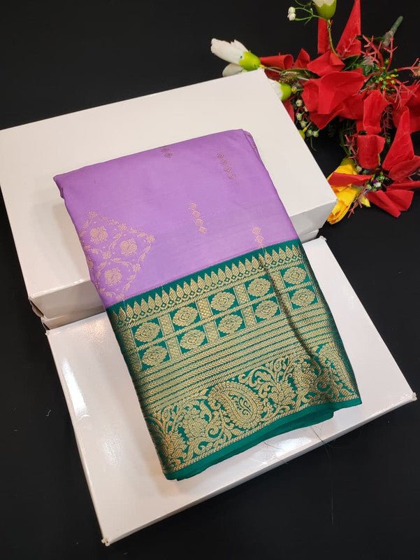 Semi Silk Saree (Mild Damage) with elegant zari work for weddings