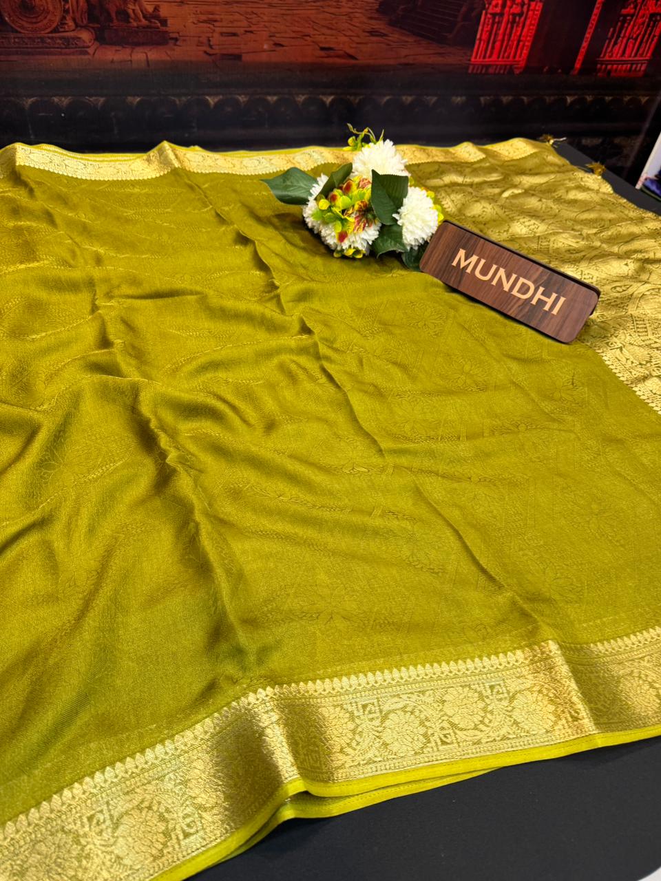 Siddharth Tarangini Fancy Saree in fancy fabric for wedding wear