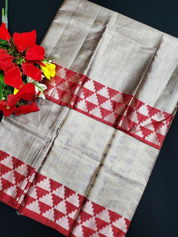 Slub Tissue Saree STS16