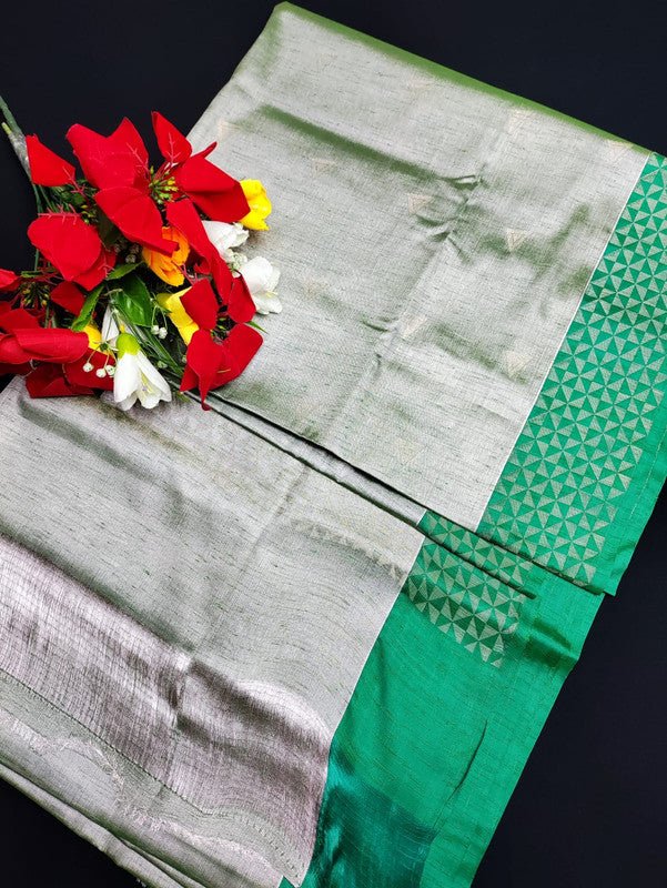 Slub Tissue Saree STS41