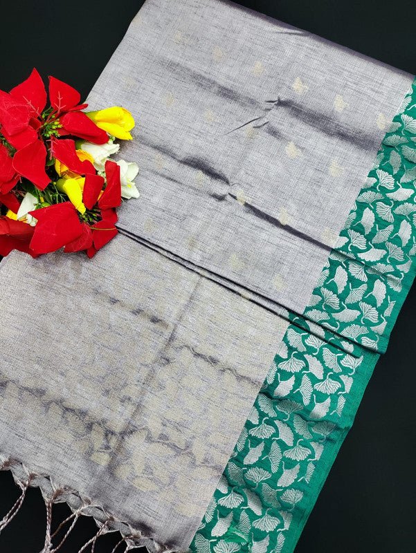 Slub Tissue Saree STS53