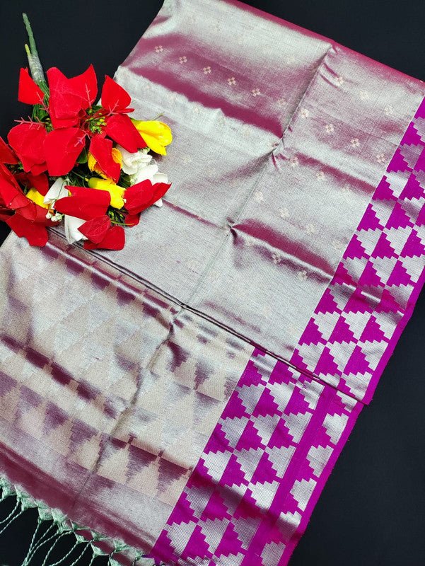 Slub Tissue Saree STS62