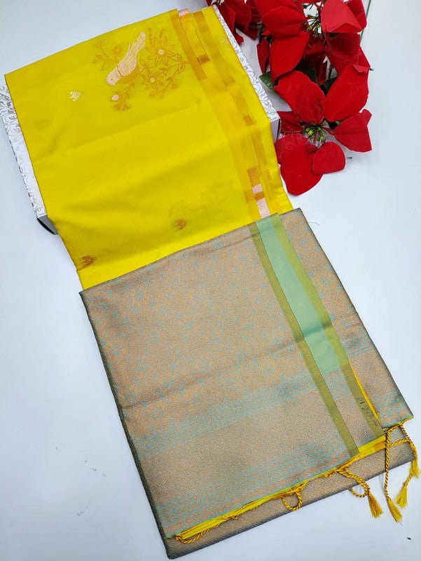 Sparrow Soft Silk SW20 - Sri Sakthi Pugazh Tex - Soft Silk