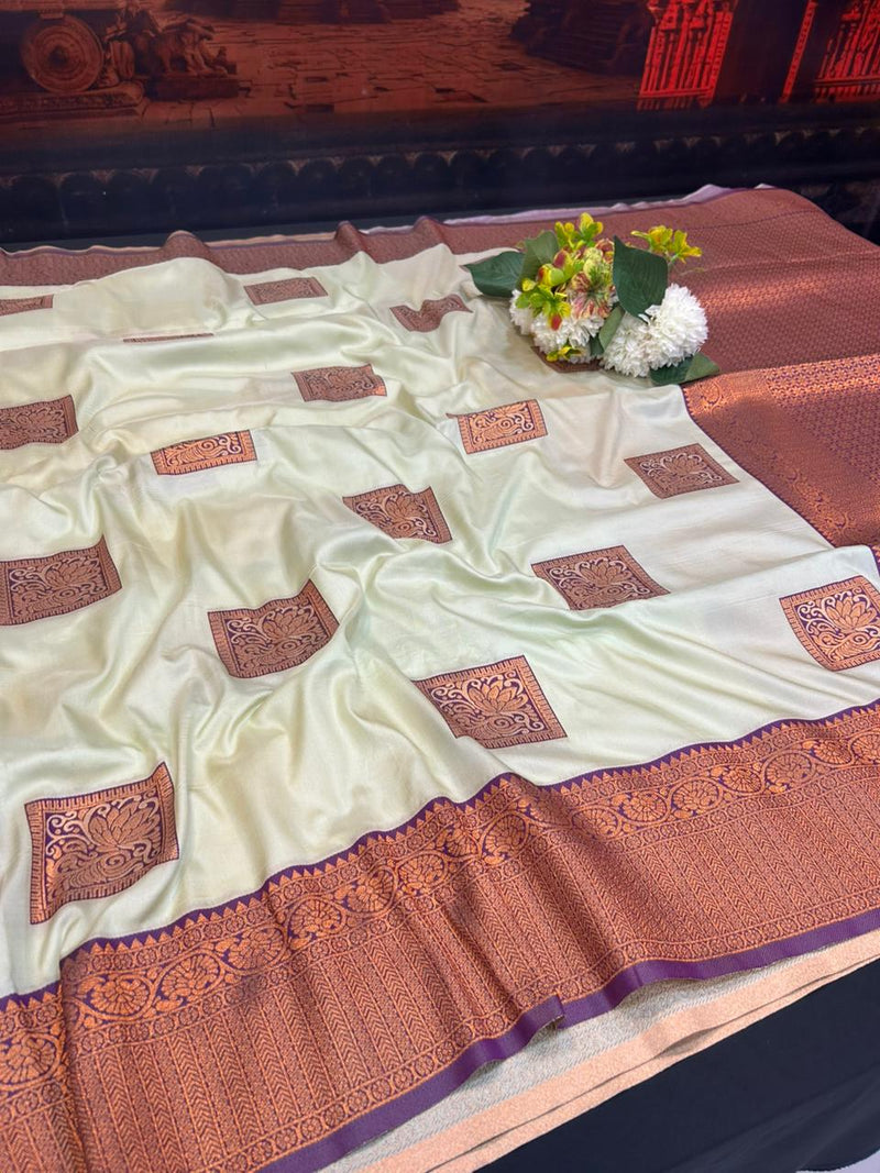 Stock Clearance Saree | AAA90 - Sri Sakthi Pugazh Tex - Soft Silk