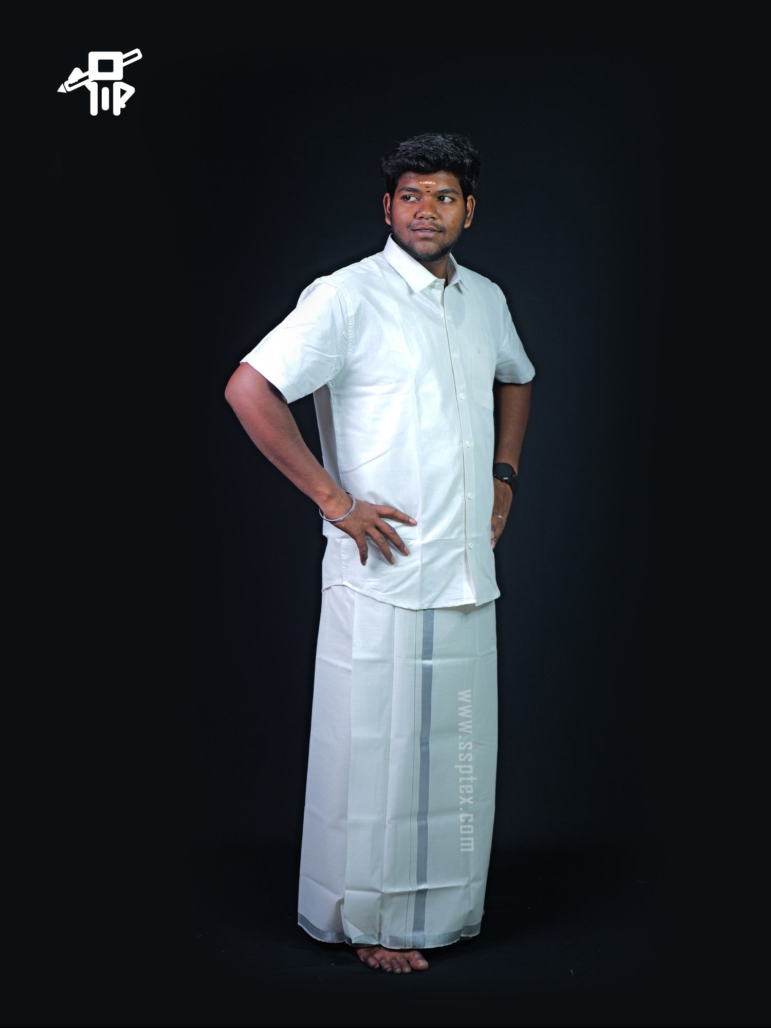 Tissue Combo | Vesti & Shirt | - Sri Sakthi Pugazh Tex - Shirts Dhotis