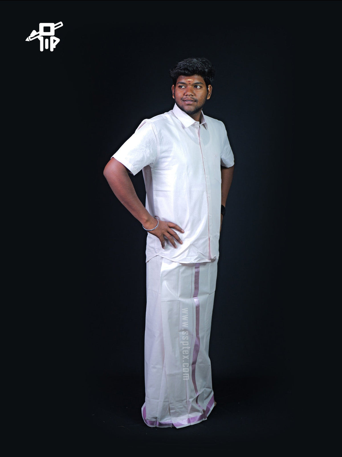 Tissue Combo | Vesti & Shirt | - Sri Sakthi Pugazh Tex - Shirts Dhotis
