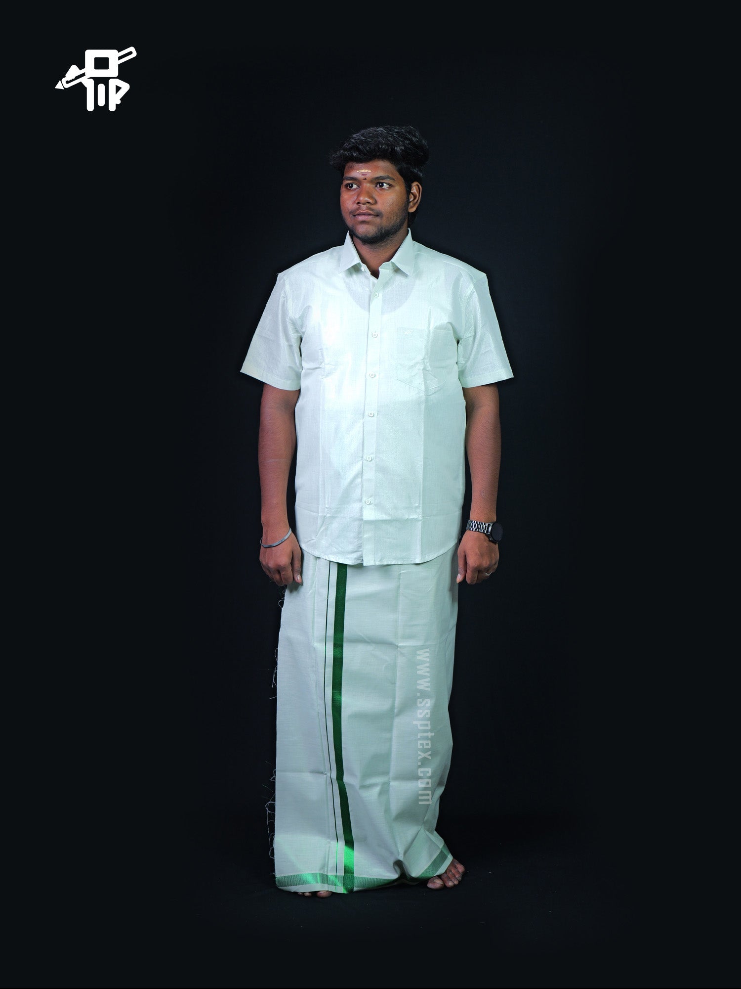 Tissue Combo | Vesti & Shirt | - Sri Sakthi Pugazh Tex - Shirts Dhotis