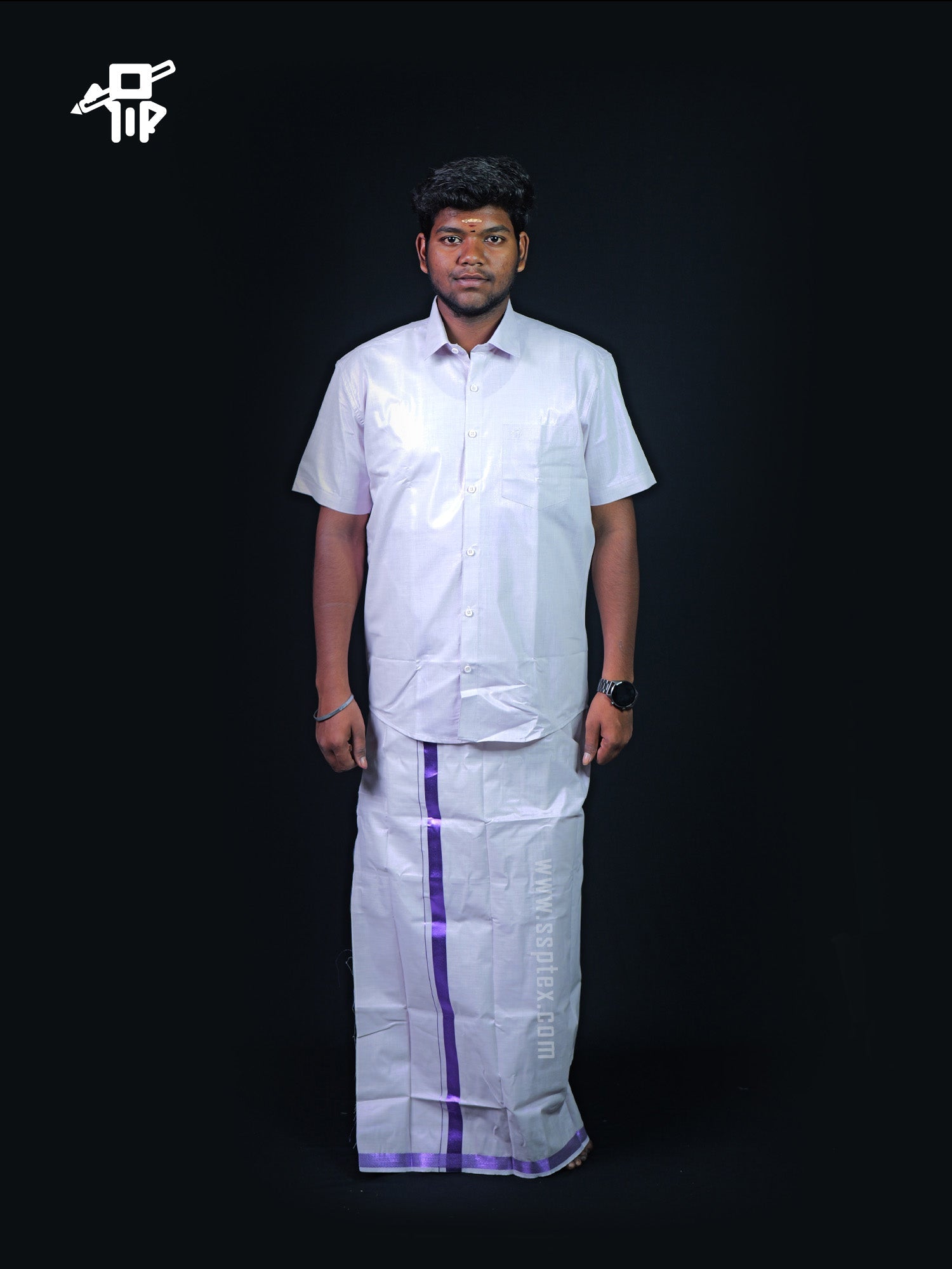 Tissue Combo | Vesti & Shirt - Sri Sakthi Pugazh Tex - Shirts Dhotis
