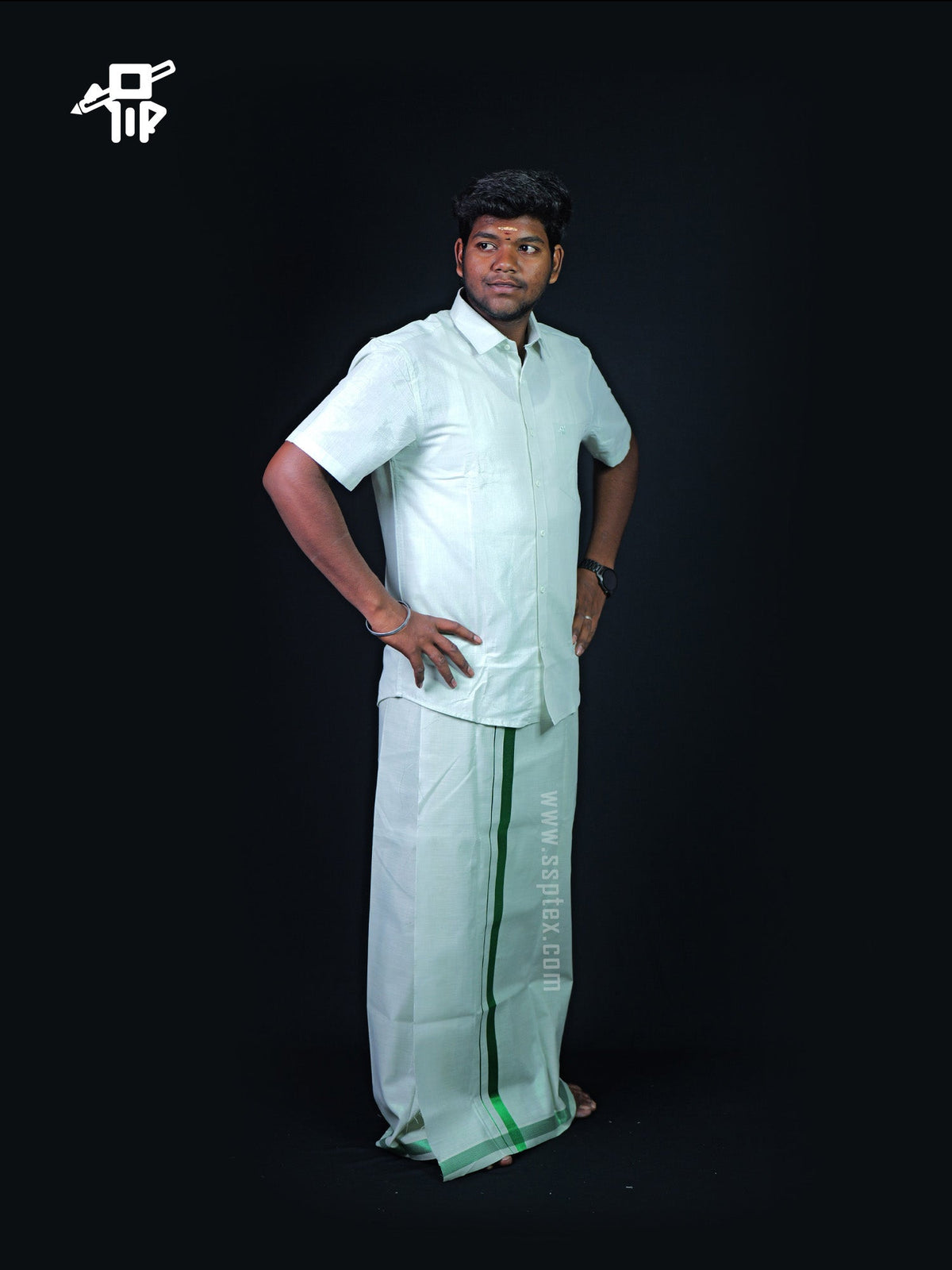 Tissue Combo | Vesti & Shirt | - Sri Sakthi Pugazh Tex - Shirts Dhotis