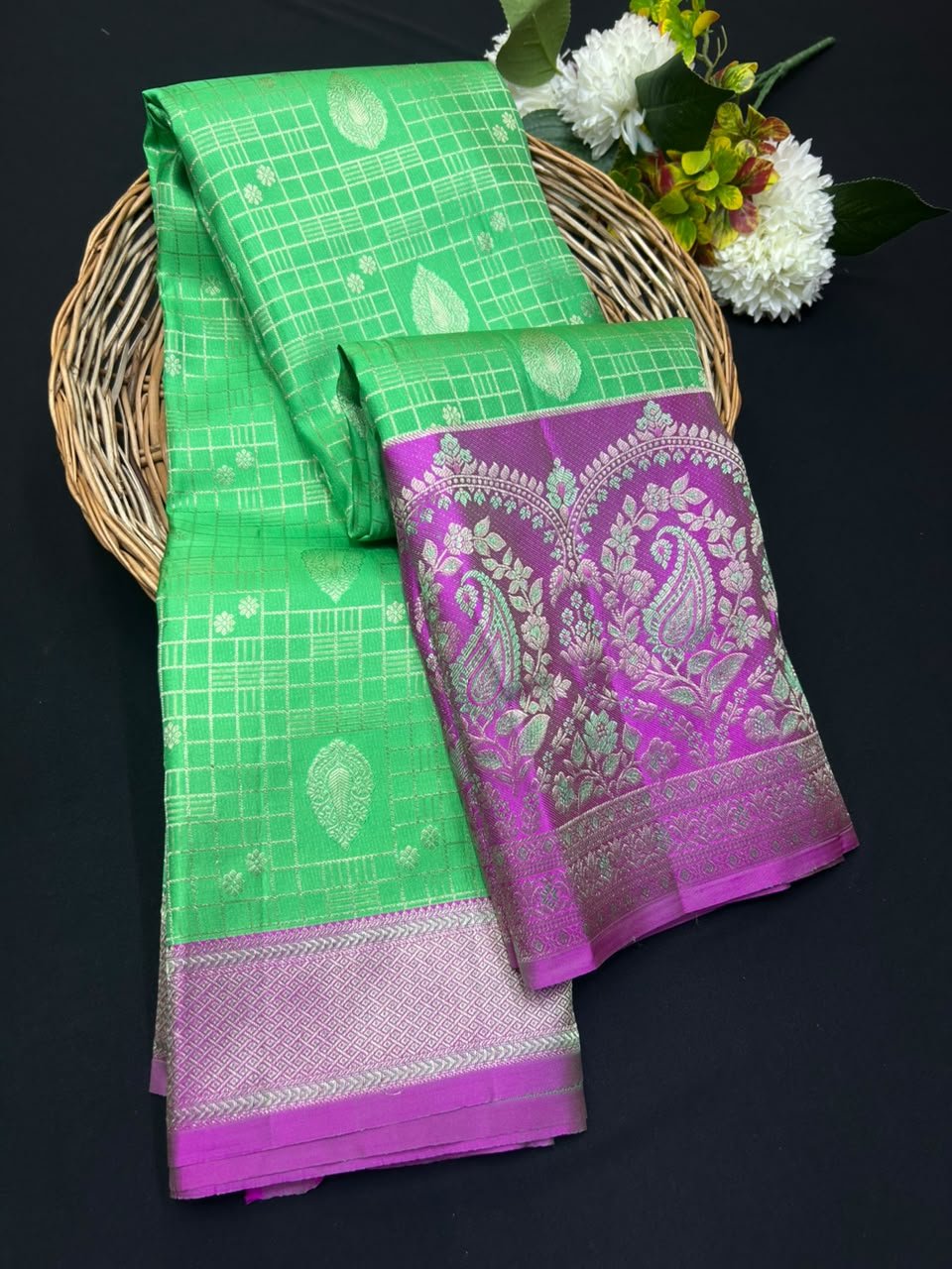 Traditional Pure Pattu E132 - Sri Sakthi Pugazh Tex - Pure Silk