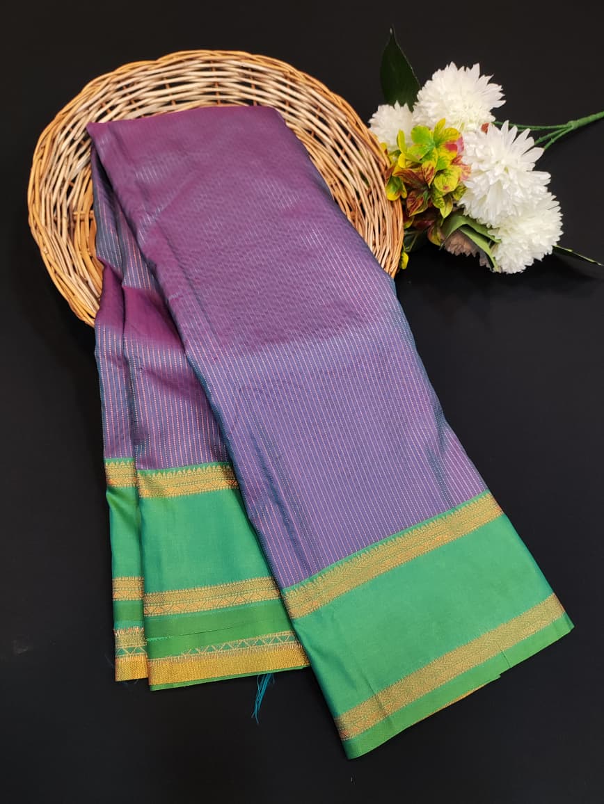 Varalakshmi Viratham Silk Zari Saree with Plain Blouse| VZ01 - Sri Sakthi Pugazh Tex VZ01 - Soft Silk Saree