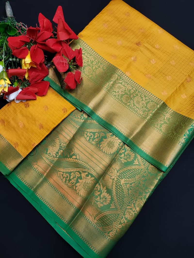 Varanasi Kattam (Replica) VPR01 - Sri Sakthi Pugazh Tex - Soft Silk Saree