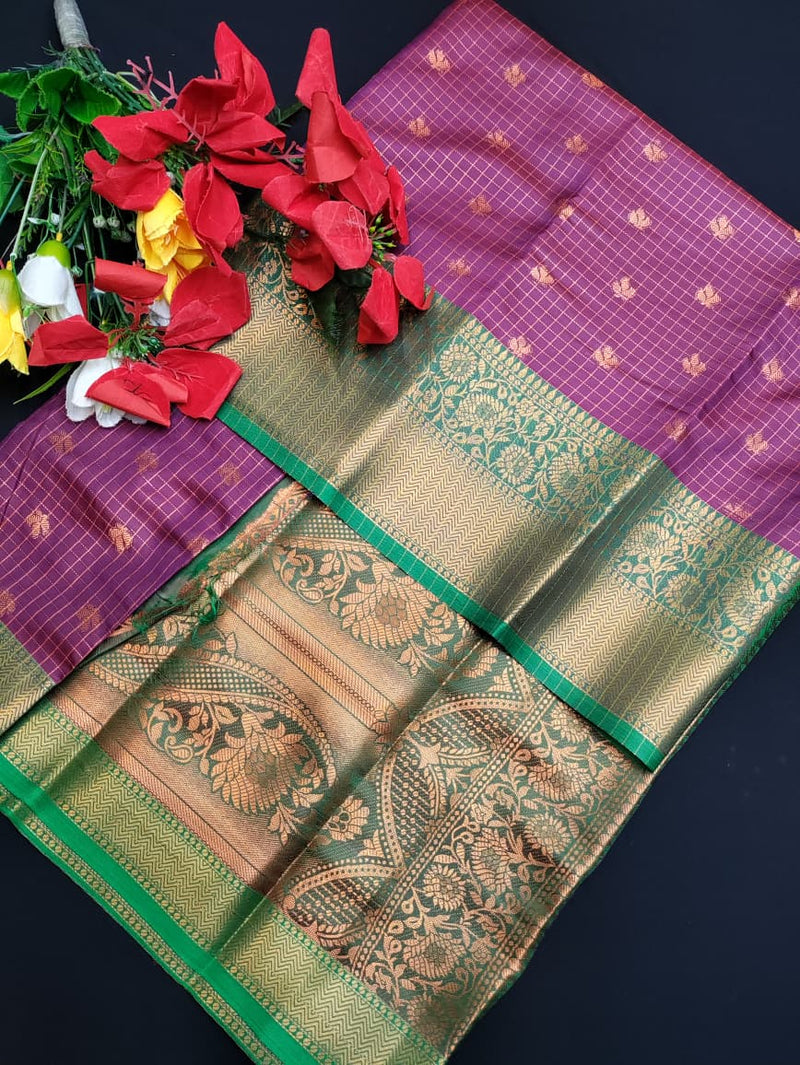 Varanasi Kattam (Replica) VPR02 - Sri Sakthi Pugazh Tex - Soft Silk Saree