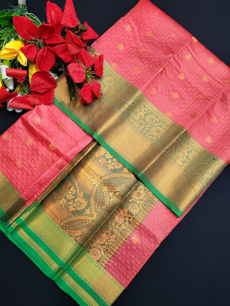 Varanasi Kattam (Replica) VPR04 - Sri Sakthi Pugazh Tex - Soft Silk Saree