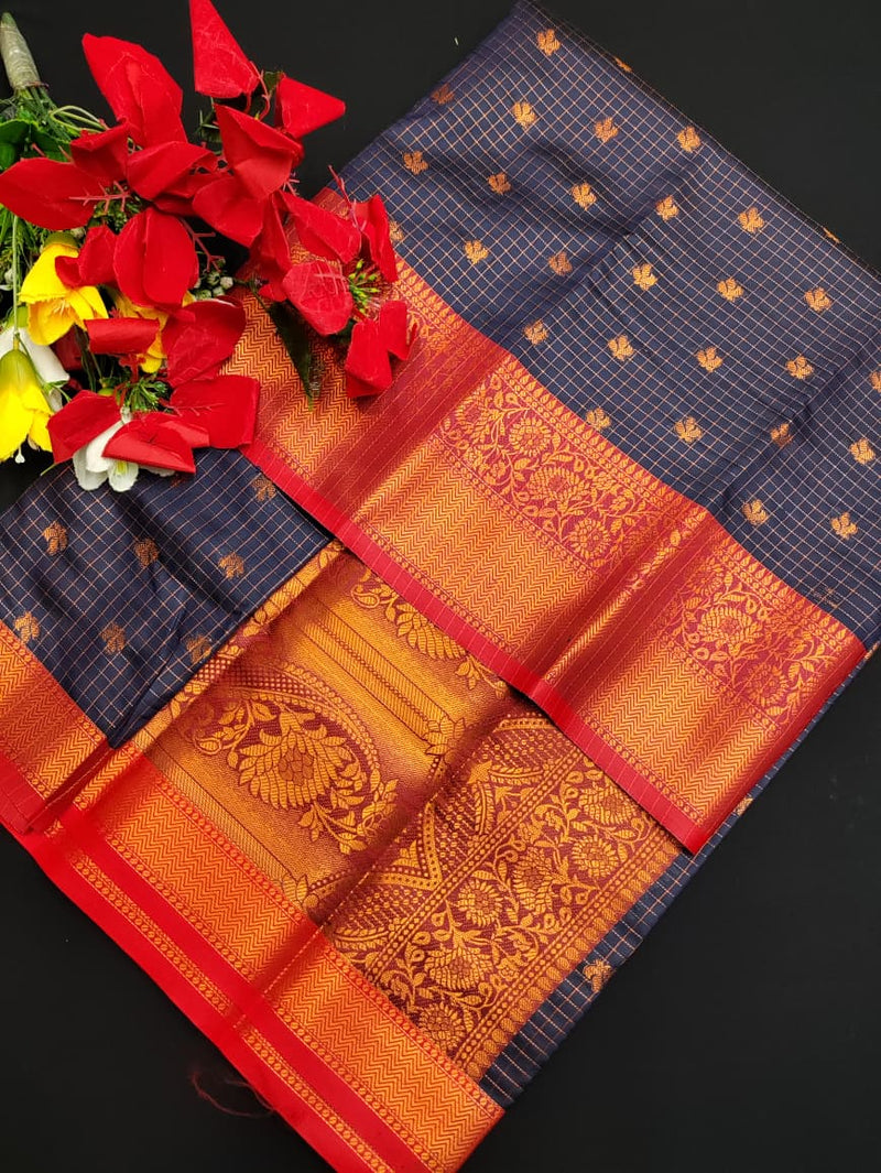 Varanasi Kattam Saree Collection (Replica) Soft Silk Type