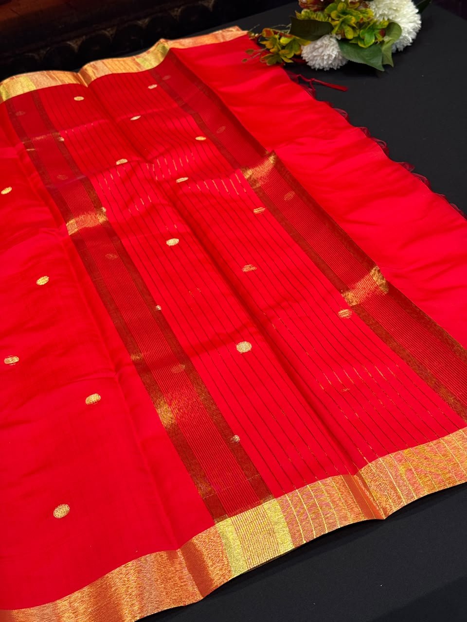 Varanasi Silk Saree with |Zari Work for Women| VC35 - Sri Sakthi Pugazh Tex - Varanasi Saree