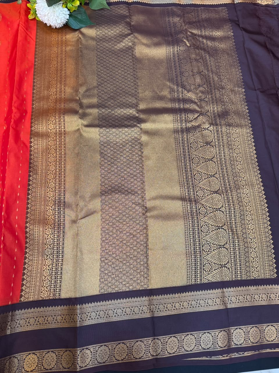 Vembu Semi Silk Saree | Zari Work | VNN02 - Sri Sakthi Pugazh Tex - Semi Silk
