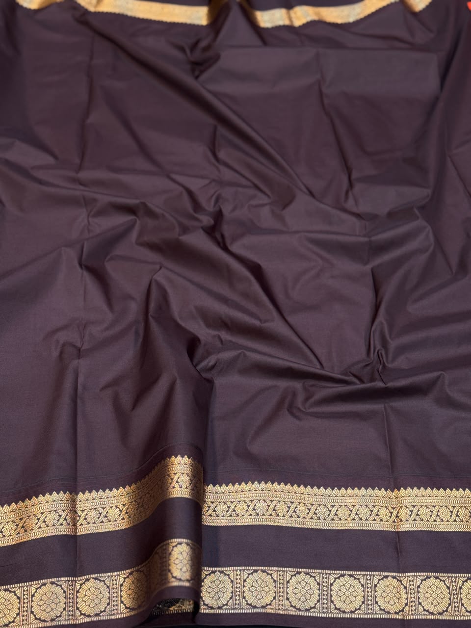 Vembu Semi Silk Saree | Zari Work | VNN02 - Sri Sakthi Pugazh Tex - Semi Silk