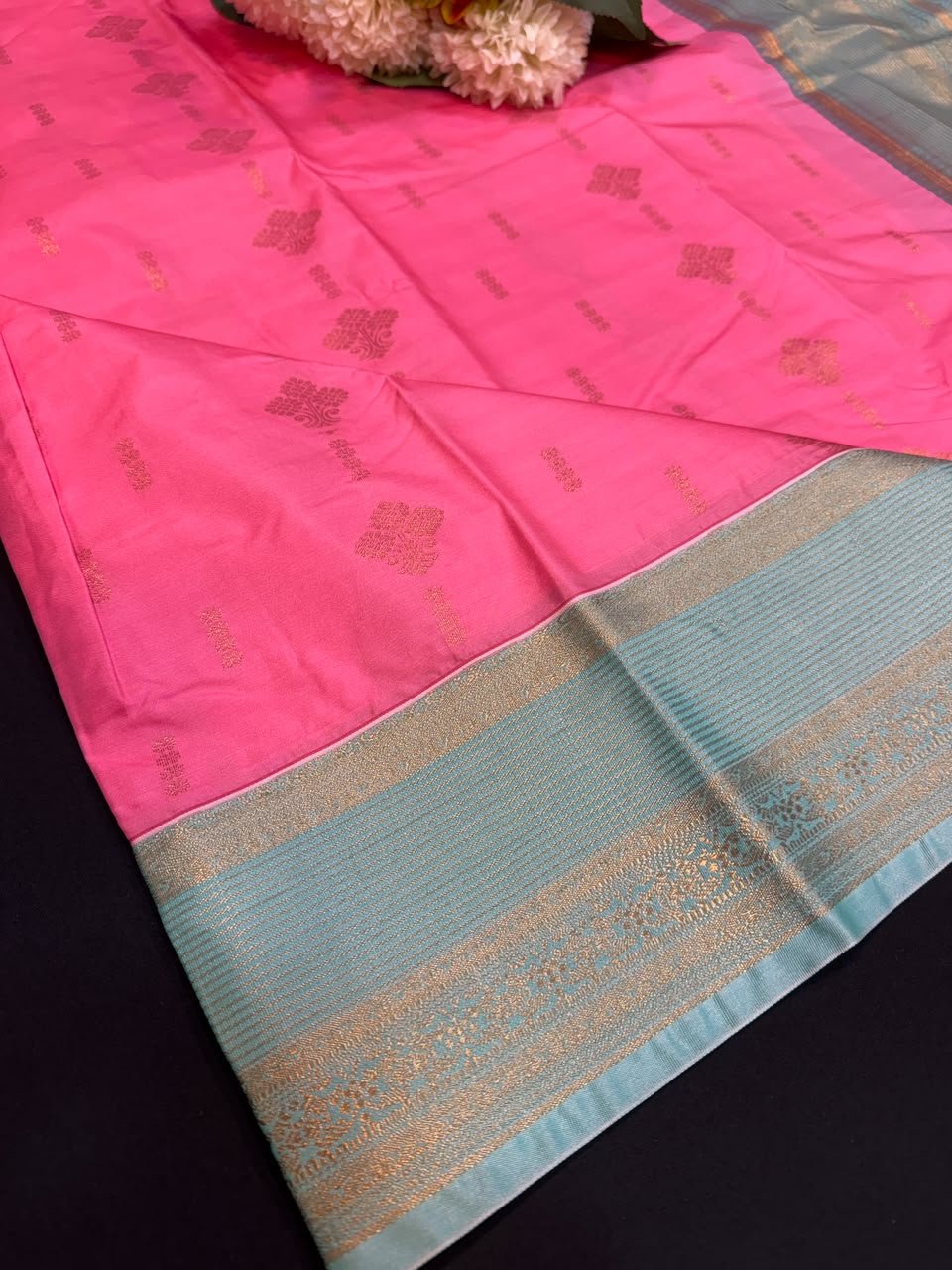 Vembu Semi Silk Saree | Zari Work | VNN03 - Sri Sakthi Pugazh Tex - Semi Silk