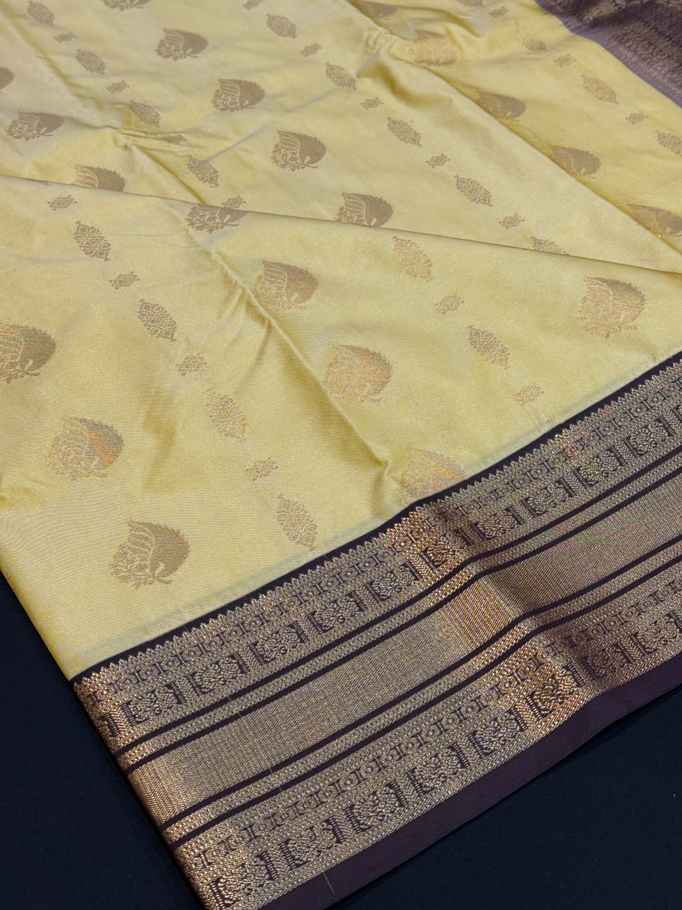 Vembu Semi Silk Saree | Zari Work | VNN07 - Sri Sakthi Pugazh Tex - Semi Silk