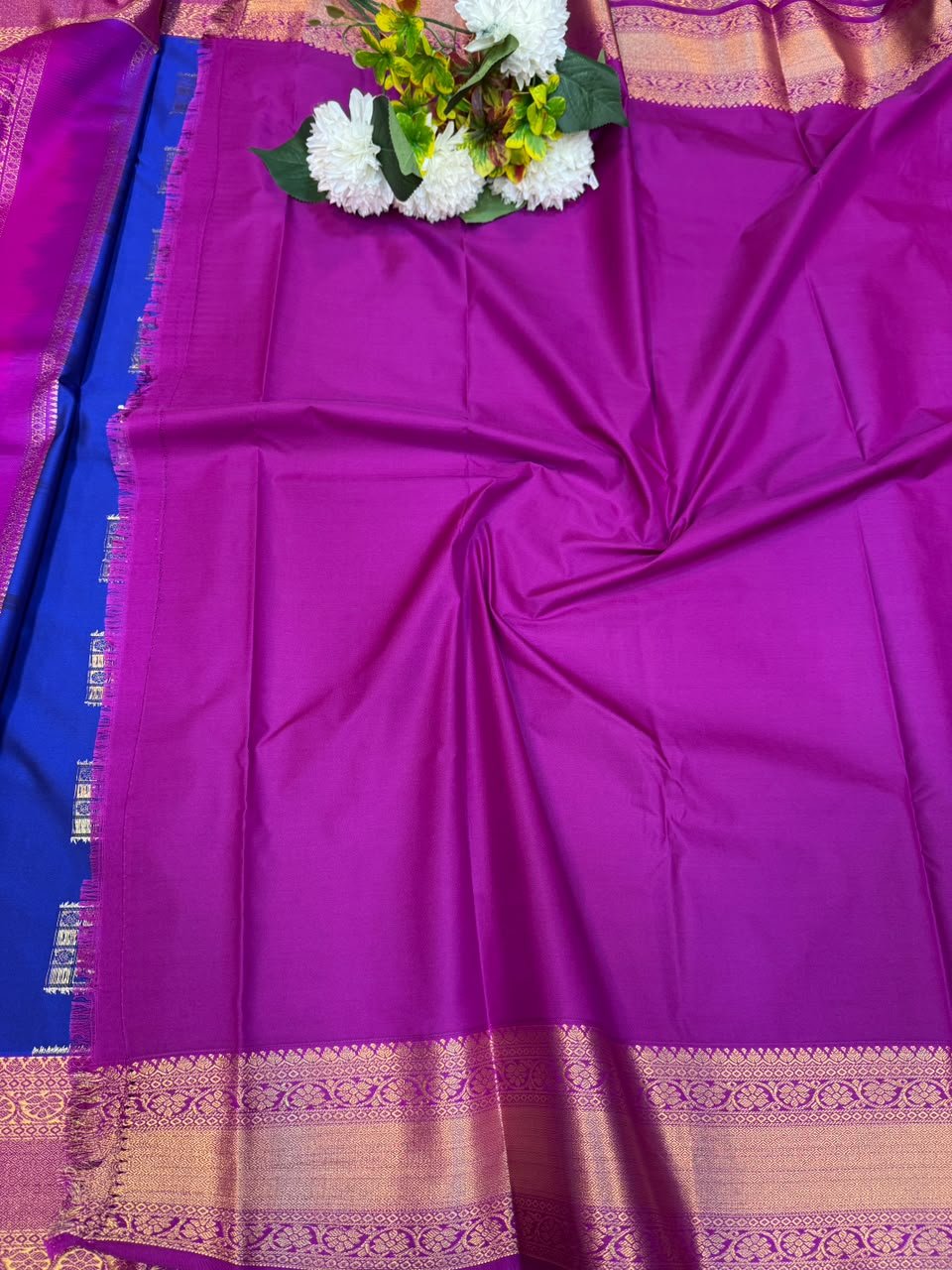 Vembu Semi Silk Saree | Zari Work | VNN08 - Sri Sakthi Pugazh Tex - Semi Silk