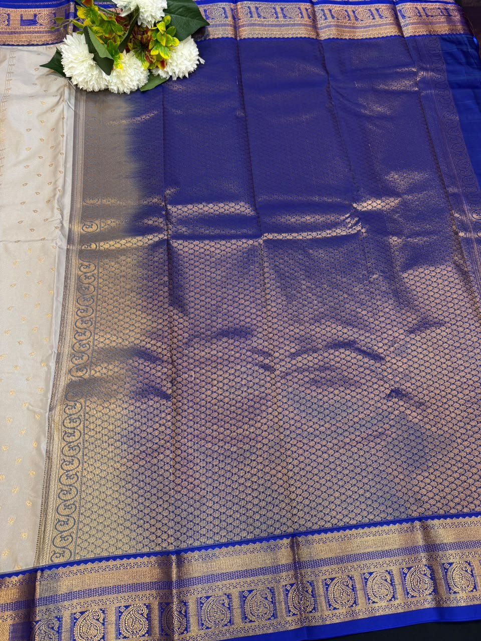 Vembu Semi Silk Saree | Zari Work | VNN10 - Sri Sakthi Pugazh Tex - Semi Silk